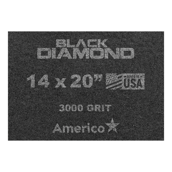 Americo's Black Diamond 3000 grit diamond pad is ideal for daily cleaning and maintenance, and high gloss polishing of polished concrete and natural stone floors.